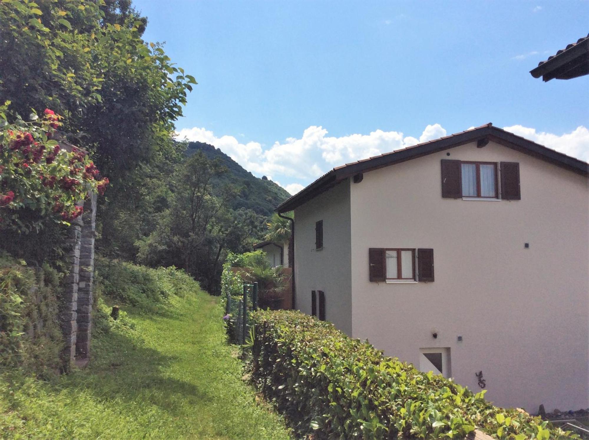 Residenza Al Castagno Duplex By Fewotessin Piazzogna Екстер'єр фото