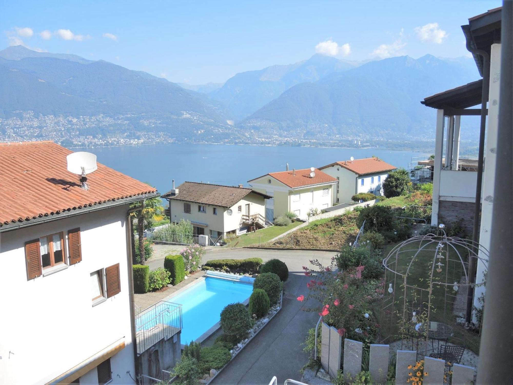 Residenza Al Castagno Duplex By Fewotessin Piazzogna Екстер'єр фото
